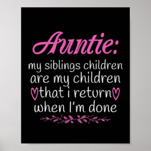 Auntie My Siblings Children Are My Children-01.Png Poster