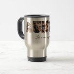 Auntie Photo Collage Travel Mug<br><div class="desc">This is a photo collage travel mug that spells out the word AUNTIE along with a custom message. This is the perfect gift for an aunt for aunt's day,  her birthday or Christmas.</div>