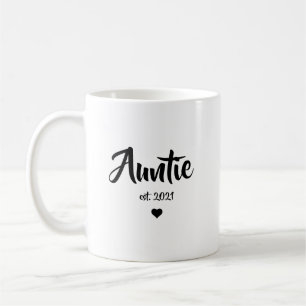 Auntie Pregnancy Announcement Gift Coffee Mug