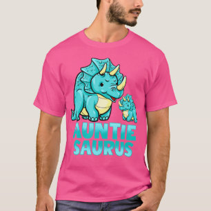 Auntie Saurus Dinosaur Funny Auntiesaurus For Au T-Shirt