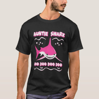 Auntie Shark Family T-Shirt