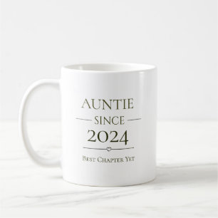 Auntie Since Personalised Year Best Chapter Yet Coffee Mug