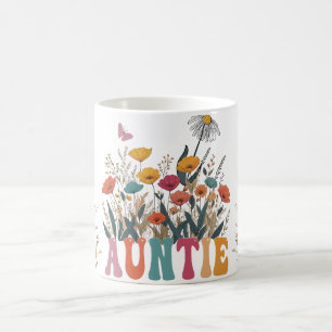 Auntie Sweatshirt, Custom, Promoted to Aunt  Coffee Mug