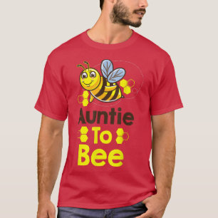 Auntie To Bee Gender Reveal T-Shirt