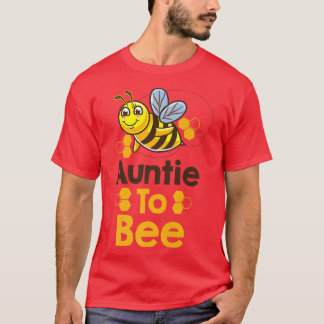 Auntie To Bee Gender Reveal  T-Shirt