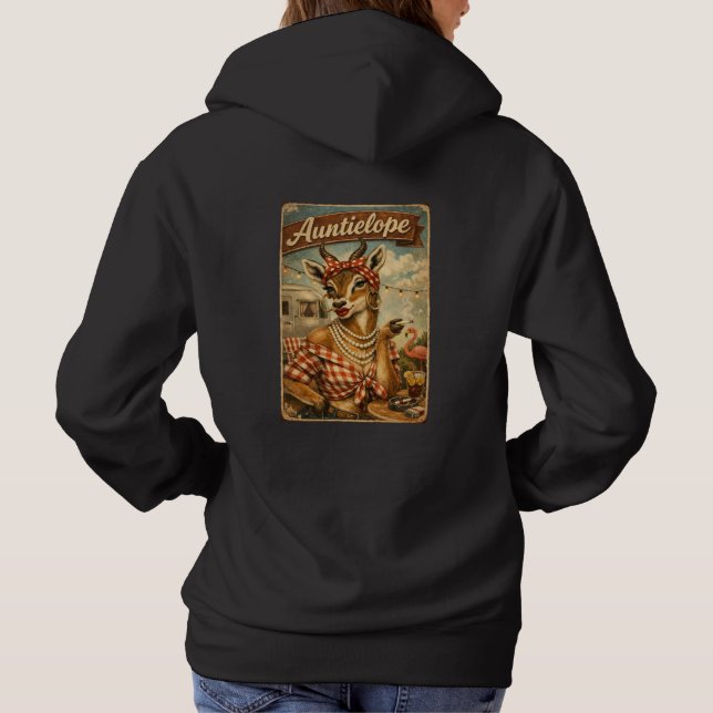 Auntielope Hoodie (Back)