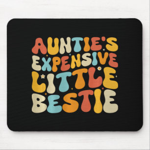 Auntie's Expensive Little Ie, Funny New Aunt Nephe Mouse Mat