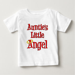 Auntie's Little Angel Baby T-Shirt