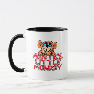Auntie's Little Monkey Tshirts and Gifts Mug