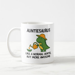auntiesaurus coffee mug