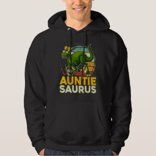 Auntiesaurus Dinosaur Auntie Saurus Family Matchi Hoodie