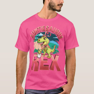 Auntiesaurus Rex Auntie Saurus Shirt Dinosaur T
