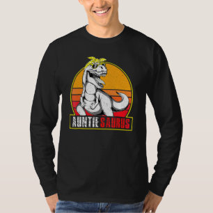 Auntiesaurus Rex Dinosaur Auntie Saurus Family Mat T-Shirt