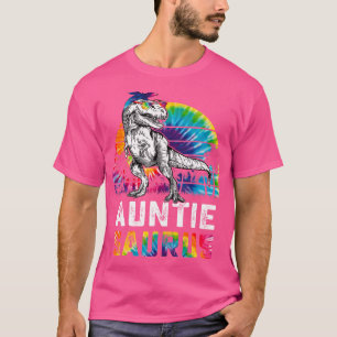 Auntiesaurus T Rex Dinosaur Auntie Saurus Family M T-Shirt