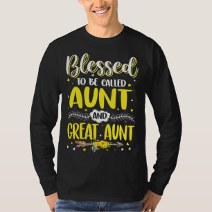 Aunts Great Aunt Mother s Day From Nephew Niece T-Shirt
