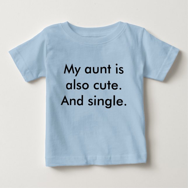 Aunt's Wingman Baby T-Shirt (Front)