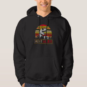 Auntsaurus Rex Dinosaur Aunt Saurus Family Mothers Hoodie