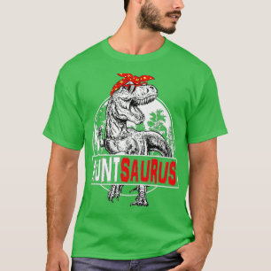 Auntsaurus T rex Dinosaur Aunt Saurus Family Match T-Shirt