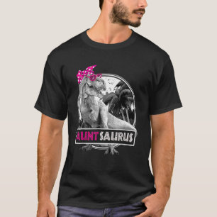 Auntsaurus T Rex Dinosaur Aunt Saurus Family T-Shirt