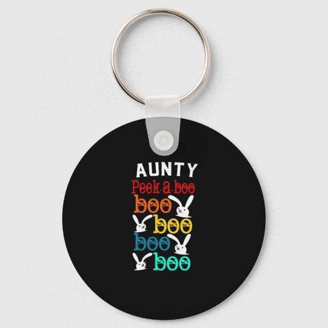 Aunty Bunny Game For Novelty Kids Adults Key Ring (Front)