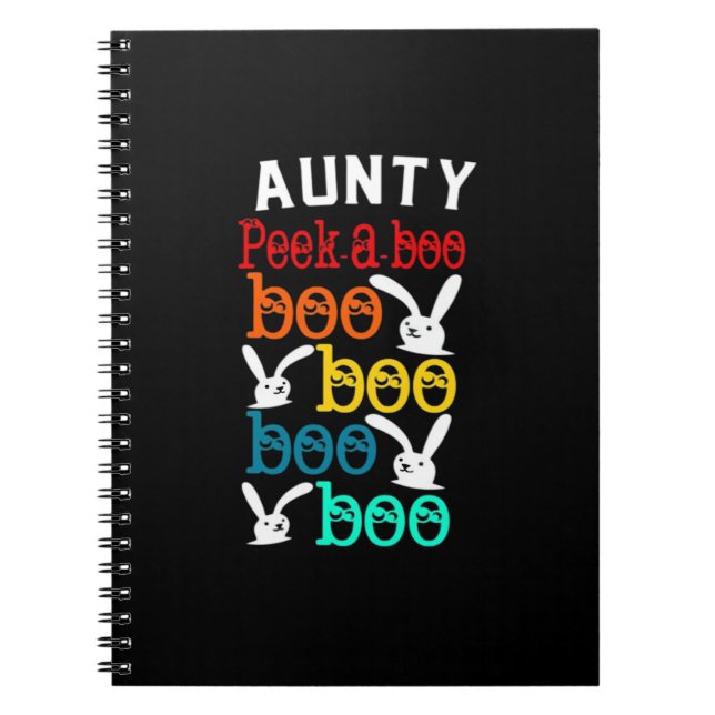 Aunty Bunny Game For Novelty Kids Adults Notebook (Front)