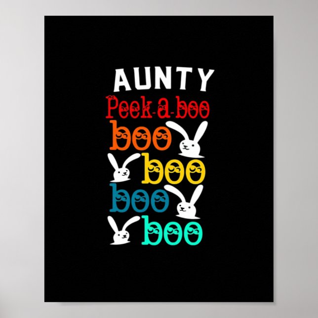 Aunty Bunny Game For Novelty Kids Adults Poster (Front)