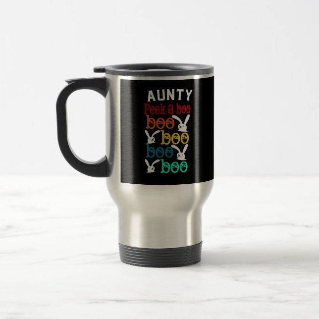 Aunty Bunny Game For Novelty Kids Adults Travel Mug (Left)