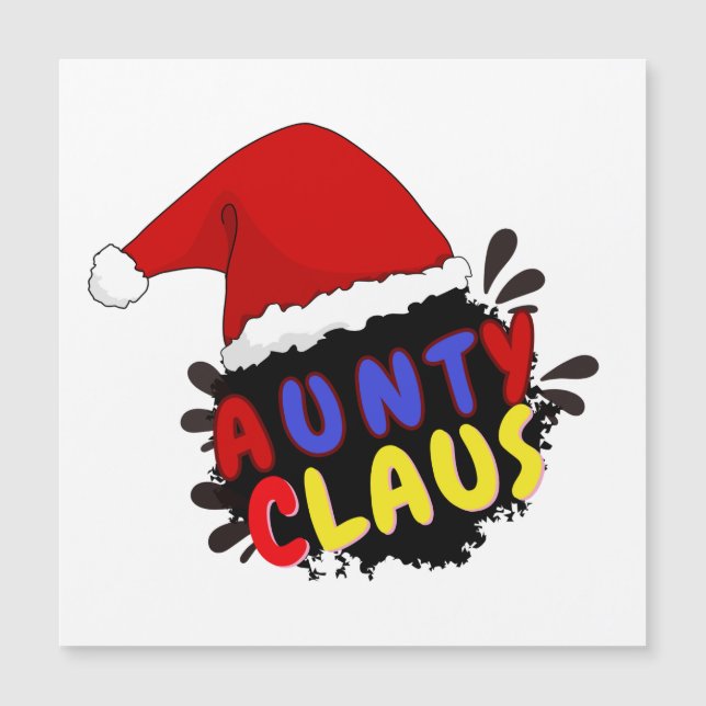 “Aunty Claus Christmas”  (Front)