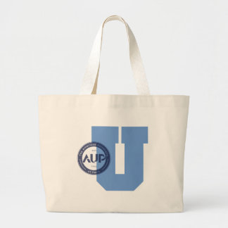 AUP Collegiate Logo Large Totebag Large Tote Bag