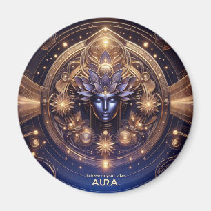 Aura11 believe in your vibes  magnet
