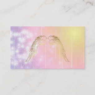 Aura Angel Wings Psychic Chakra Business Cards