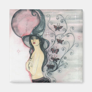 Aura at Dusk Witch Magnet