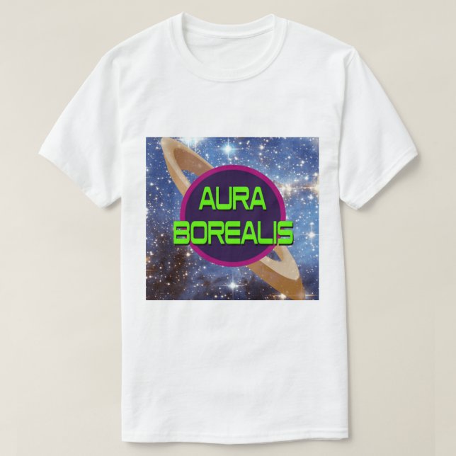 Aura Borealis TV Show Radio Show T-Shirt (Design Front)