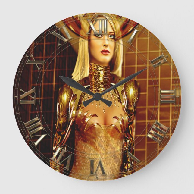 Aura Cyborg Large Clock (Front)