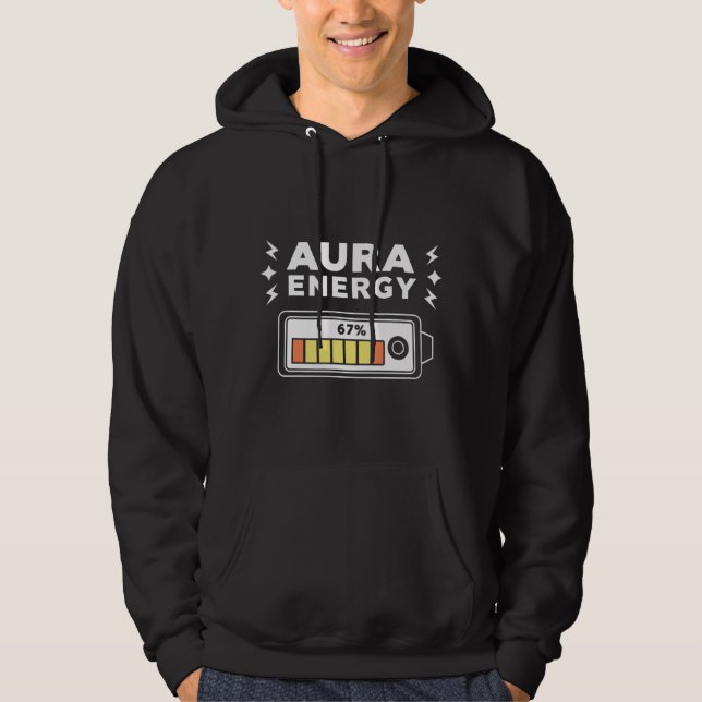 Aura Energy Battery Gauge Hoodie (Front)