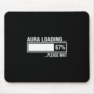 Aura Loading 67 Funny Six Seven Gen Alpha Meme  Mouse Mat