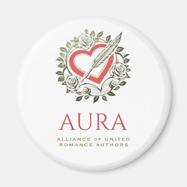AURA Magnet red and green (Front)