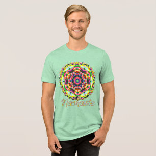 Aura Namaste Kaleidoscope Tri-Blend Shirt