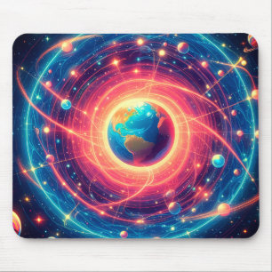 Aura of Earth and The Visible Law of Attraction Mouse Mat