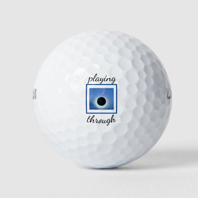 Aura - Playing Through Golf Balls (Front)