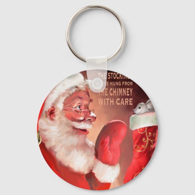 AURA The Stockings.jpg Key Ring (Front)