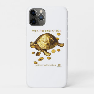 AURALUXY™ Golden Turtle – Wealth Mindset iPhone 11 Pro Case