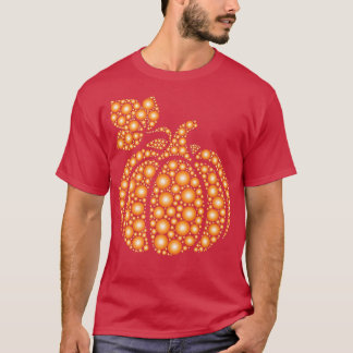 Aureate Fall Autumn Polka Dot Pumpkin Internationa T-Shirt