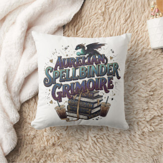 Aurelian Spellbinder Grimoire Cushion