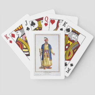 Aurengzeb, Great Khan of the Mongol Hordes from Re Playing Cards