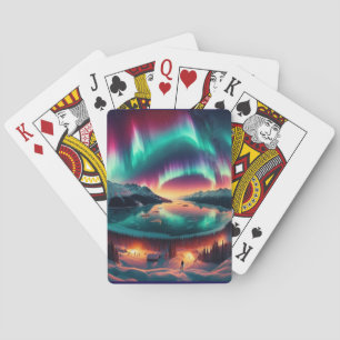 Aureola Borealis in Alaska Playing Cards