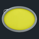 Aureolin (solid colour)  belt buckle<br><div class="desc">Aureolin (solid colour)</div>