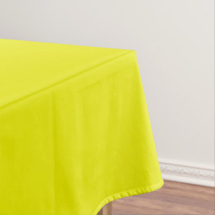 Aureolin (solid colour)  tablecloth