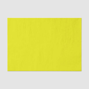 Aureolin (solid colour)  tissue paper