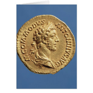 Aureus  bust of Commodus